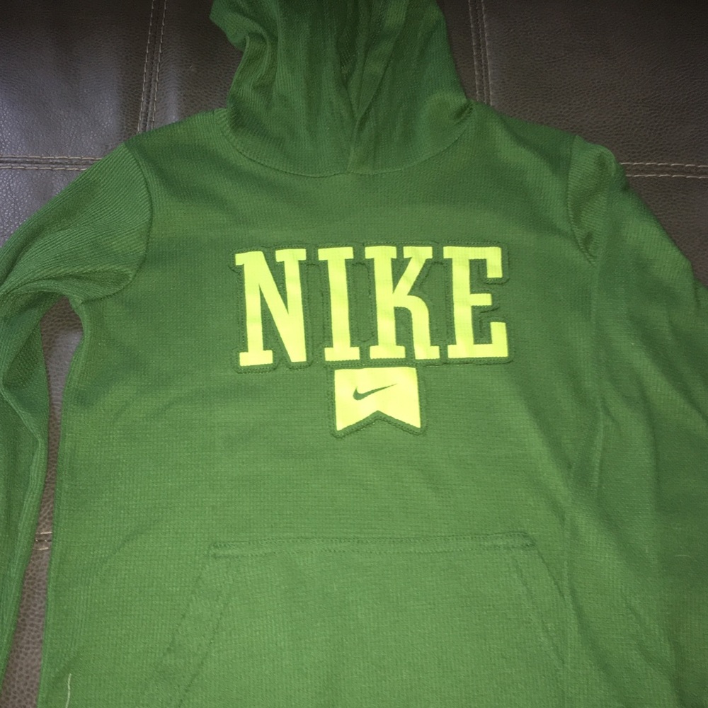 Boys Nike Thermal Long Sleeve Hoodie Size SM